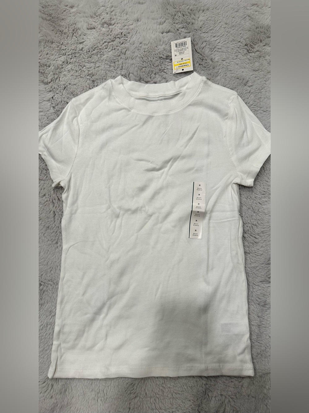 Two Classic White Short Sleeve Tee